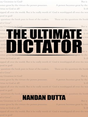 cover image of The Ultimate Dictator